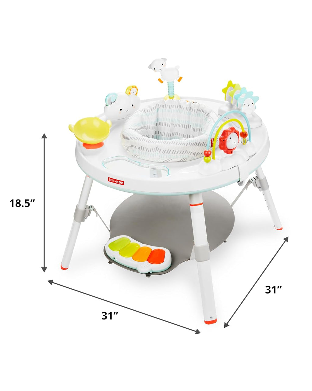 Baby 3-Stage Activity Center Interactive Play Table Learning Development Toy Fun